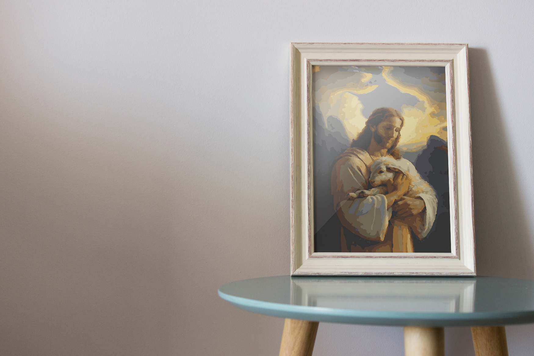 Paint for Saints The Lamb of God Paint By Numbers Kit