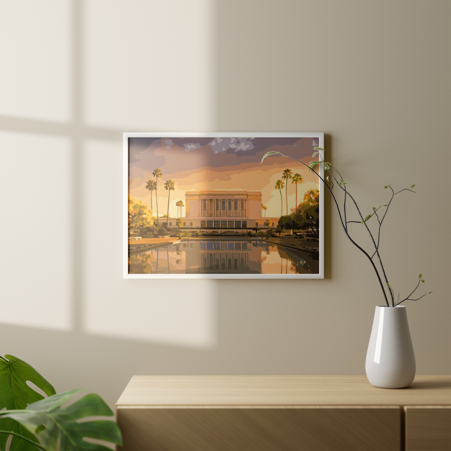 Mesa Arizona Temple Paint By Numbers Kit