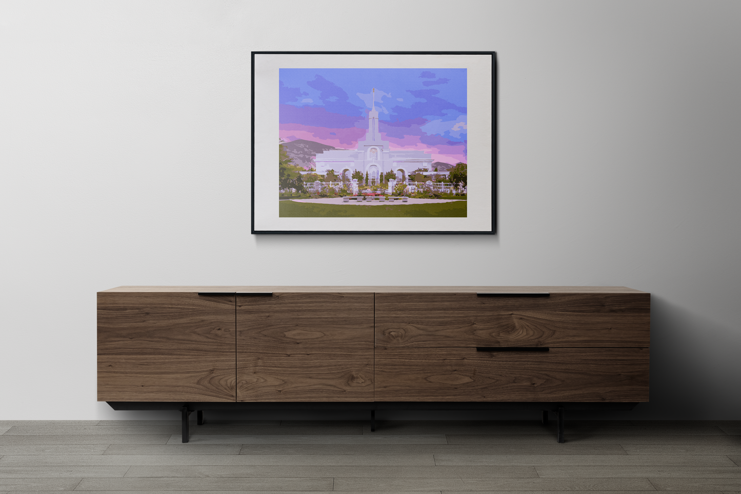 Paint for Saints Mt. Timpanogos Utah Temple Paint By Numbers Kit