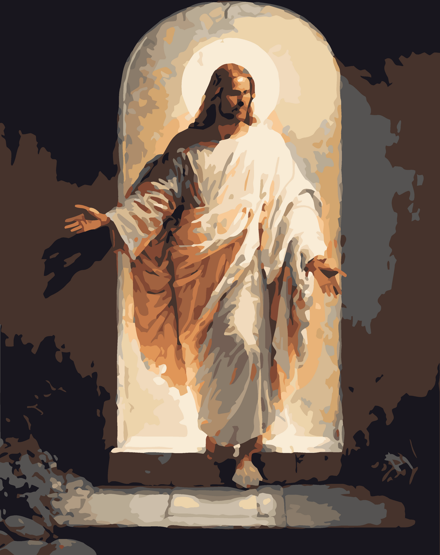 Triumph of Resurrection Paint By Numbers Kit