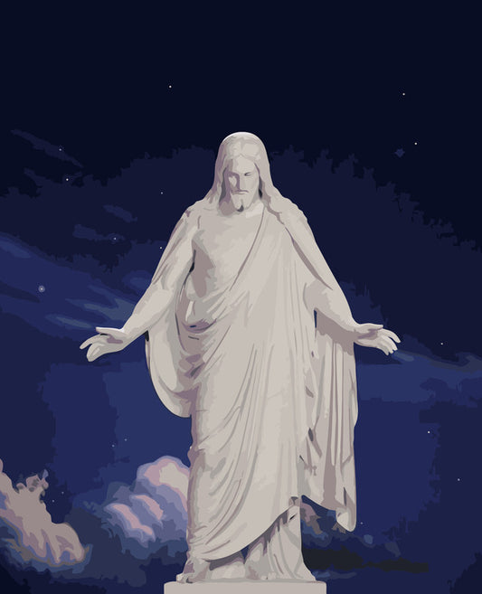 Christus Paint-By-Numbers Kit