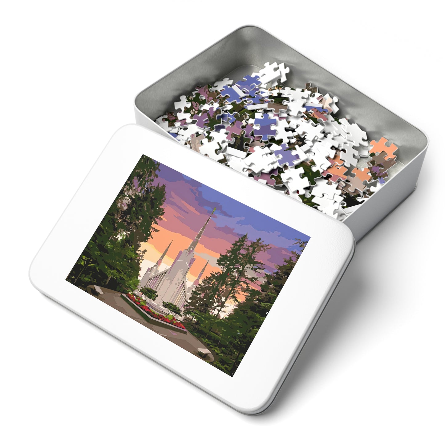 Portland Temple Puzzle