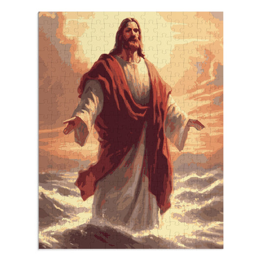 Christ Walking on Water Puzzle