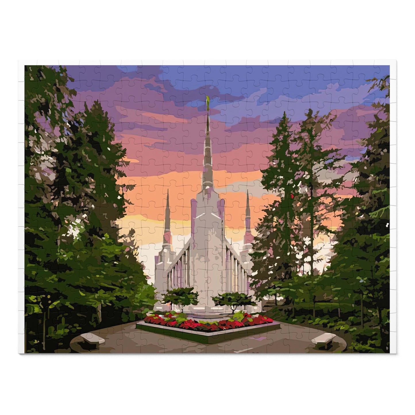 Portland Temple Puzzle