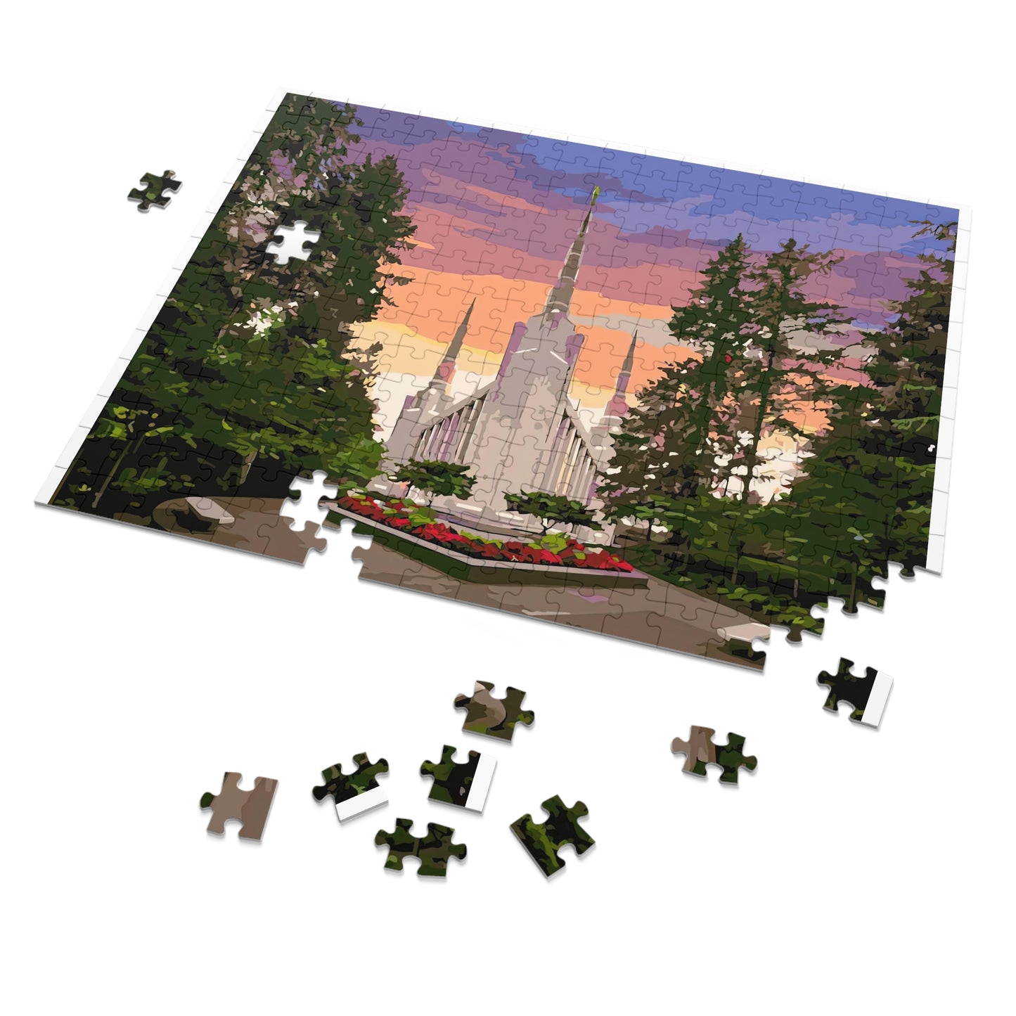 Portland Temple Puzzle