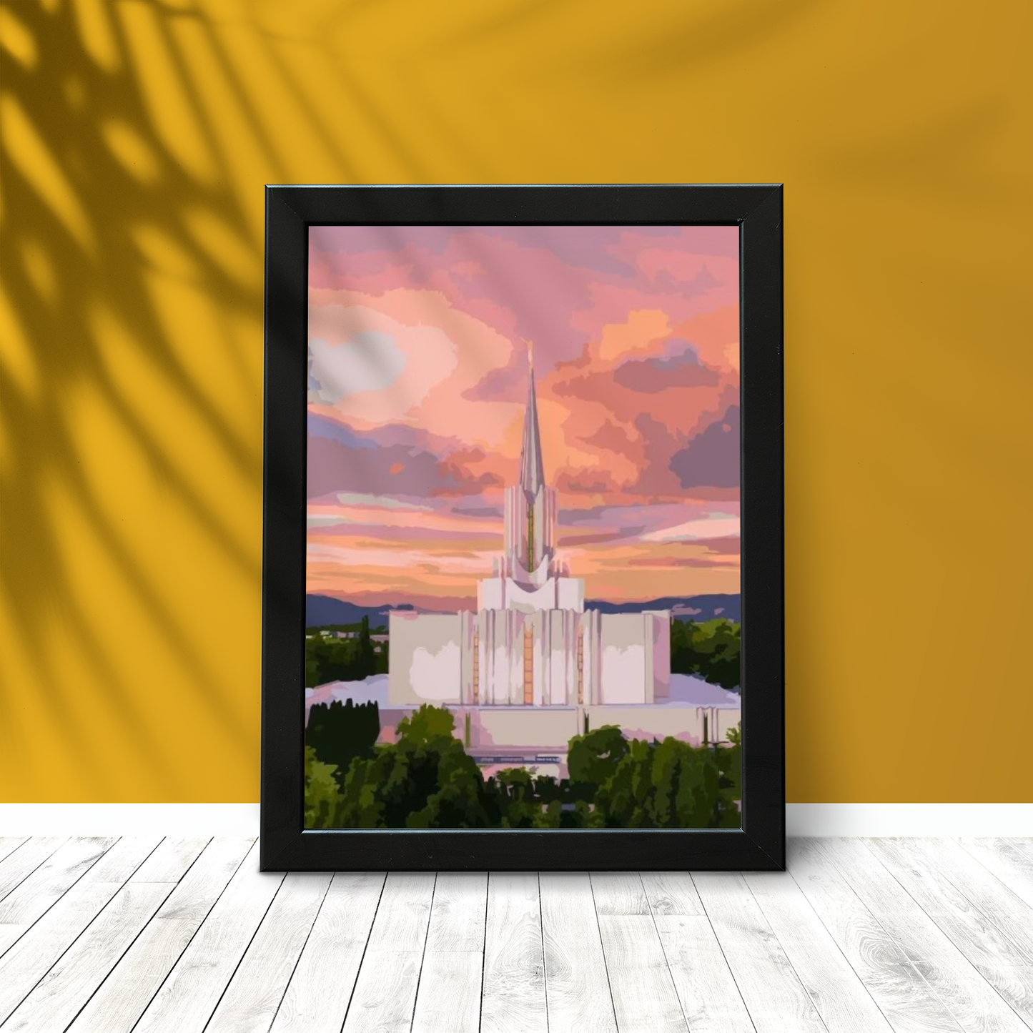 Paint for Saints Jordan River Temple Paint By Numbers Kit