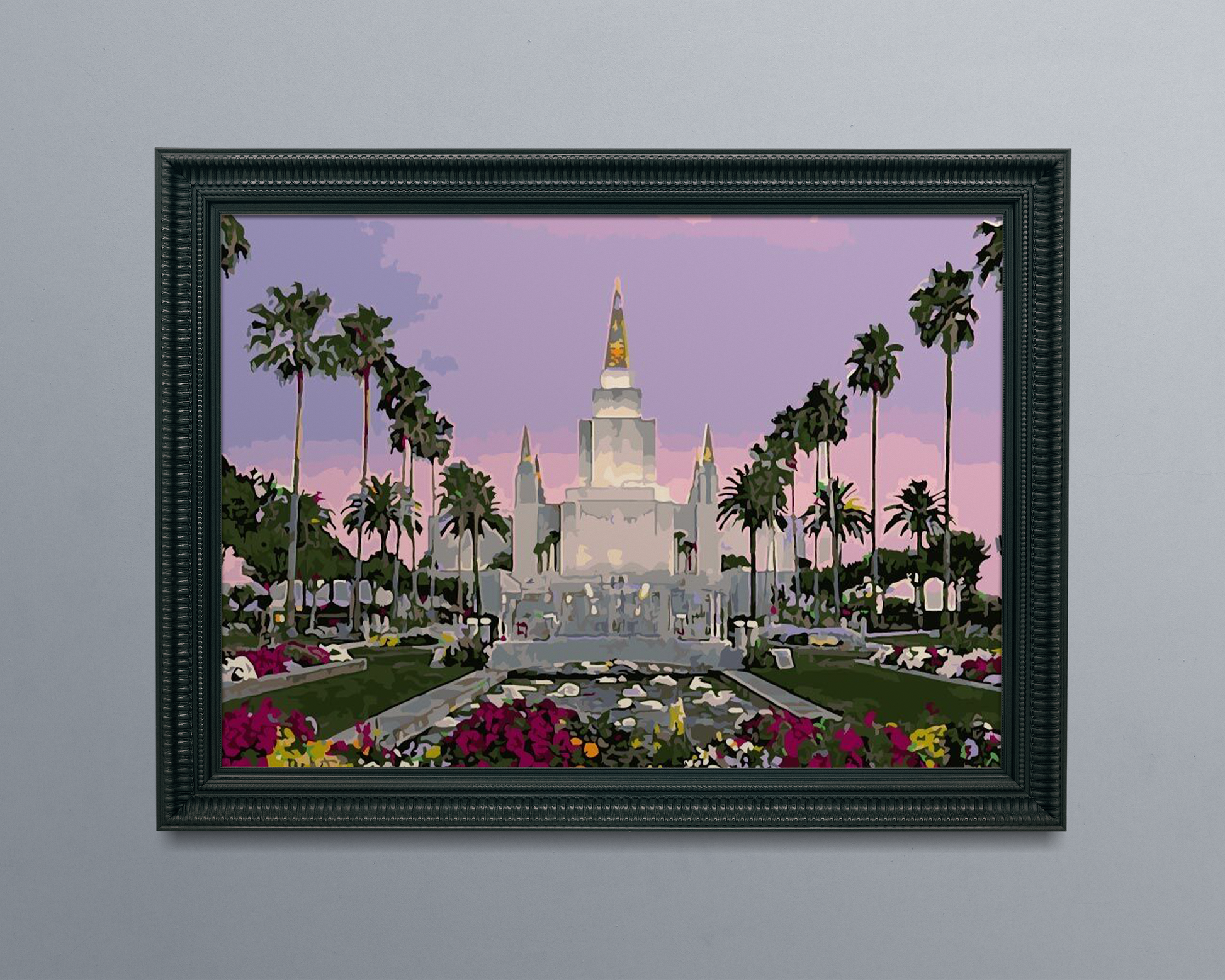 Paint for Saints Oakland California Temple Paint By Numbers Kit