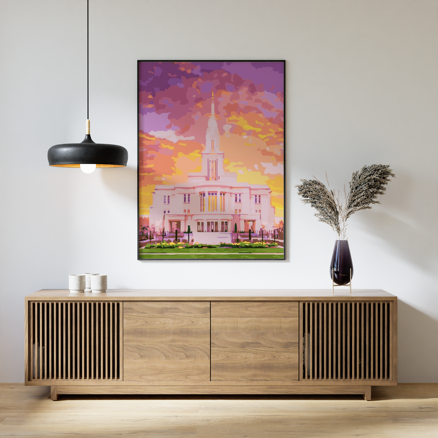 Payson, Utah Temple Paint By Numbers Kit