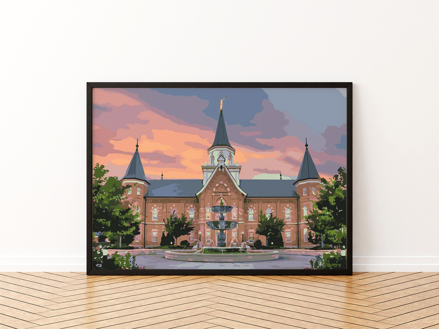 Provo City Center Temple Paint By Numbers Kit