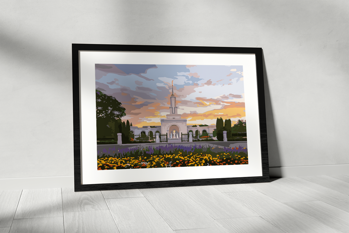 Sacramento California Temple Paint By Numbers Kit