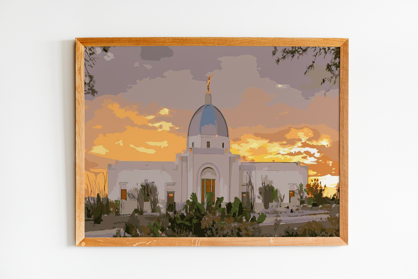 Paint for Saints Tucson Arizona Temple Paint By Numbers Kit