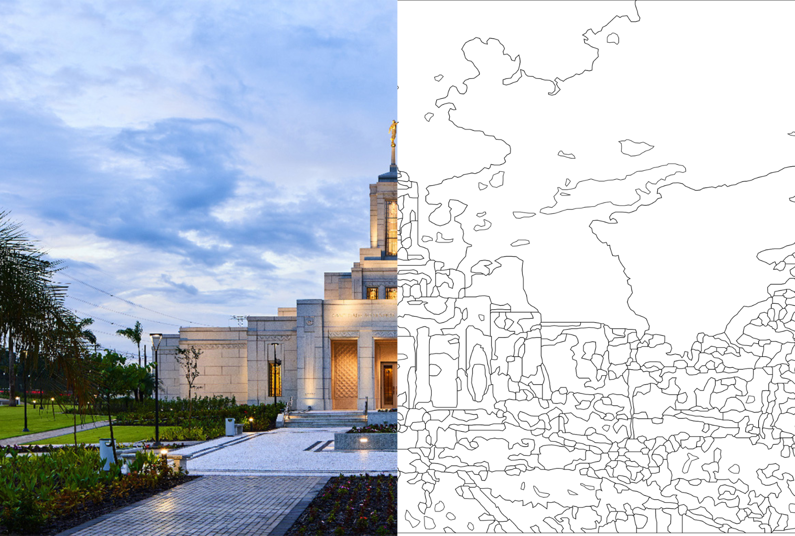 LDS Temple Paint By Numbers - Psaints