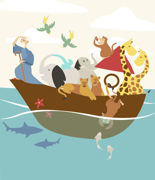 Noah's Ark Paint By Numbers Kit